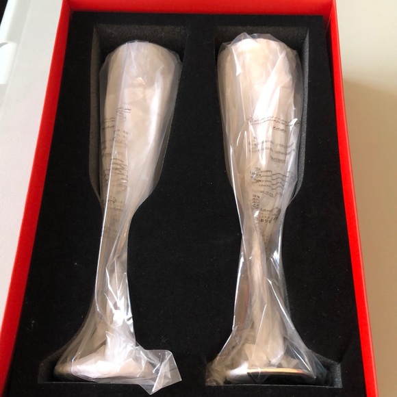 kate spade Dining Kate Spade Darling Point Champagne Flutes Poshmark